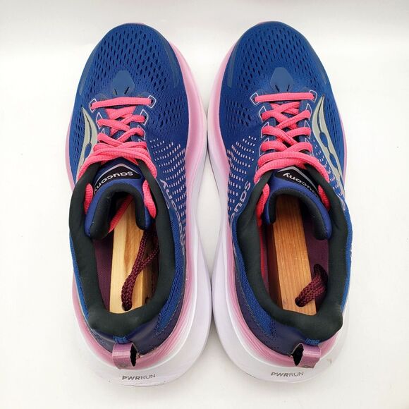 SAUCONY Guide 17 Womens Size 9 XW Extra Wide Running Training Shoes Navy Orchid - Picture 6 of 10